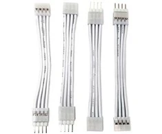 Light Solutions Aps „Light Solutions“ laidas, skirtas „Philips Hue Gradient LightStrip“ – 5 cm – baltas – 4 vnt.