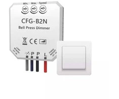 Light Solutions Aps „Light Solutions“ įleidžiamas LED šviesos reguliatorius – spaudžiamas reguliatorius – atmintis