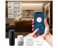 Light Solutions Aps „Light Solutions“ laidinis „Zigbee“ šviesos reguliatorius – kojinis jungiklis – juodas