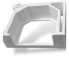 Light Solutions Aps „Light Solutions“ DIN bėgelio adapteris 2 kartos įrenginiams („Shelly Plus I4“, „I4 DC“, „Plus 1“, „Plus 1PM“, „Plus 2PM“, 0–10 V šviesos reguliatorius)