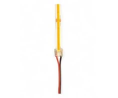 Light Solutions Aps „Light Solutions“ išmanieji laikikliai 10 mm COB LED juostoms su 15 cm laidu – 5 vnt. pakuotėje