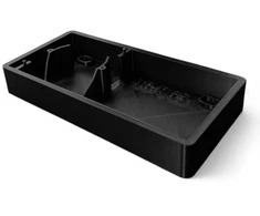 Sieninis šviestuvas Light Solutions Aps Light Solutions Shelly Wall Ekranas X2 – sieninis laikiklis – juodas