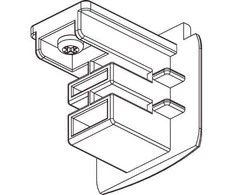 Signify GLOBAL XTS 41-3 Galinis elementas, baltas