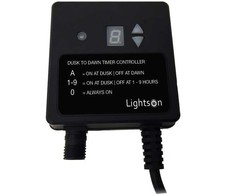 Sieninis šviestuvas Lightson Šviesos jutiklis/laikmatis, maks. 150 W, IP44