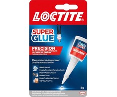 Lim Loctite Super Glue Precision sekundlim 5g/tūbelė - (5 gramai pakuotėje)