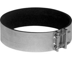 Lindab 160 mm tvirtinimo spaustukas ortakio sienai.