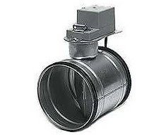 LINDAB motorizuota sklendė DTBU 100 230V su įjungimo/išjungimo varikliu, tipo LM 230A-F.