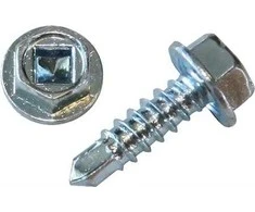 LINDAB ventiliacijos varžtas SSKS 4213, savisriegis 4,2x13 mm, galvanizuotas, šešiakampė galvutė 1/4". 1 pak. = 1000 vnt.