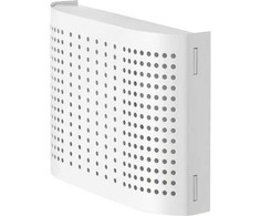 LINDAB sieninis vožtuvas SHH 100 (Ral 9003) tiekiamam orui, tinka ø100 mm ortakiui. Dažyta cinkuota skarda, balta RAL 9010.