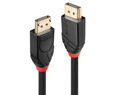 Lindy 10 m aktyvus DisplayPort 1.2 kabelis, 10 m, DisplayPort, DisplayPort, kištukas, kištukas, 3840 x 2160 pikselių