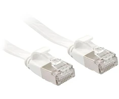 Lindy 47545, 10 m, Cat6a, U/FTP (STP), RJ-45, RJ-45, Baltas