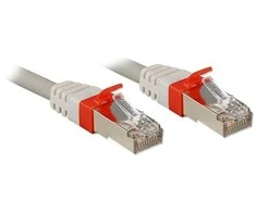 Lindy 2 m Cat.6A S/FTP LSZH tinklo kabelis, pilkas, 2 m, Cat6a, S/FTP (S-STP), RJ-45, RJ-45, pilkas