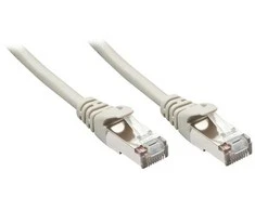 Tinklo kabelis - LINDY 3m Cat.5e F/UTP RJ45 100MHz CCA Pilkas