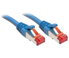 Tinklo Kabelis - LINDY Cat.6 S/FTP Tinklo Kabelis, RJ45, M/M, 250MHz, 27AWG, 15 m, Mėlynas