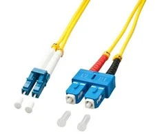 Lindy Pluoštinis Laidas - LC/SC 20m 9/125µm Vieno Modo 3mm OD LS0H