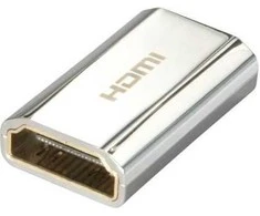 Lindy CROMO HDMI jungtis su lizdu, HDMI A tipo (standartinis), HDMI A tipo (standartinis), metalinis