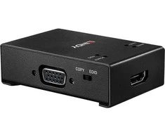 AV Įrašymo Įrenginys - LINDY HDMI VGA DVI EDID Įrašymo ir Klonavimo Įrenginys, 3840x2160@60Hz, 18Gbps, Juodas