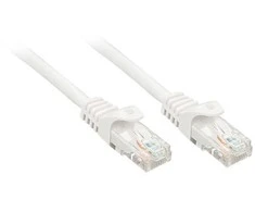 Tinklo Kabelis - LINDY Cat.6 U/UTP Tinklo Kabelis, RJ45, M/M, 250MHz, CCA, 0.3 m, Baltas