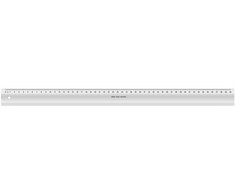 Linex Linex 1050M, linijos matuoklis, stireno akrilnitrilas (SAN), pilka, cm, mm, 50 cm, 36 mm