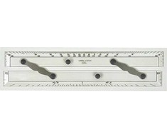 Linex parallel liniał A1615M 38cm transparent