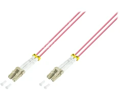 Šakotuvas LinkIT Fiber Cord OM4 LC/LC 0,5 m Duplexas, mm, LSZH