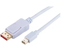 LinkIT Mini DisplayPort į HDMI 1 m Balta, versija 1.2