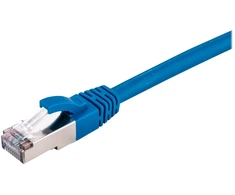 LinkIT Patačo kabelis S/FTP Cat6 mėlynas 1 m AWG 27/7, LSZH