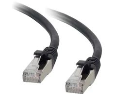 LinkIT Pločiasis laidas S/FTP Cat6A juodas 30 m AWG 26/7, LSZH