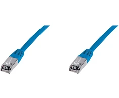 LinkIT Pločioji juosta S/FTP Cat6A mėlyna 1,5 m AWG 26/7, LSZH