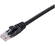 LinkIT Pločioji jungtis U/UTP Cat6 juoda 2 m AWG 24/7, LSZH