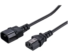 LinkIT Power Cable C13/C14 Juodas 2m LSZH, 3 x 1,5 mm