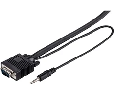 LinkIT SVGA/XGA kabelis, M/M su garsu, 5 m AWG 28, 1920x1200@60Hz