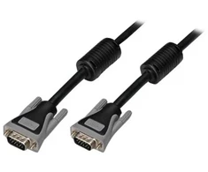 LinkIT SVGA/XGA kabelis vyriškas/vyriškas, juodas 5 m be 9 kaiščio,