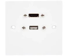 LinkIT Sieninis lizdas 1x HDMI, 1x USB 86x86 mm kanalas ir