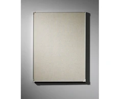Lintex Boarder Skelbimų lenta su aliuminio rėmu ir lininiu audiniu, 150x120 cm