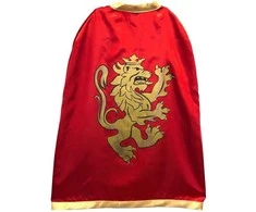 Liontouch Kilmingojo riterio raudonojo apsiausto kostiumas
