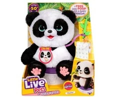 LITTLE LIVE PETS Interaktyvus pliušinis pandos mažylis, 25 cm