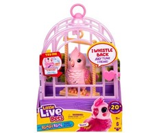Kalbantis paukštis su narveliu Moose Little Live Pets 26692