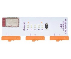 LittleBits 650-0150-00A01, bitSnaps, belaidis, 14 m., 95 mm, 190 mm, 12.5 mm
