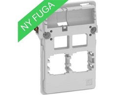 Lauritz Knudsen LK FUGA duomenų lizdas 2x Actassi RJ45, 112 modulis, įdėklas