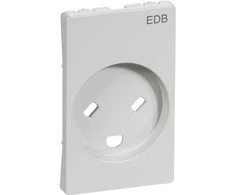 LAURITZ KNUDSEN FUGA® dangtelis EDB lizdo 1.5 moduliui, šviesiai pilkas.