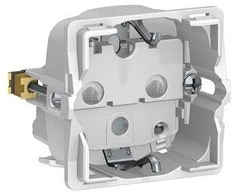 LK LAURITZ KNUDSEN FUGA® vienvietis Schuko lizdas be dangtelio 1 modulis