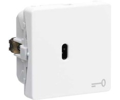 LK LAURITZ KNUDSEN Fuga® raktinis jungiklis korespondencijai, 16A 250V baltas