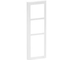 LAURITZ KNUDSEN FUGA SOFT dizaino rėmas 3.5 modulis, baltas.