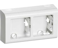 LK LAURITZ KNUDSEN Fuga® paklotas 2 modulis Softline horizontalus, baltas