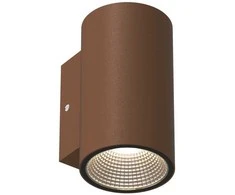 Sieninis šviestuvas Llitt Erik I sieninis LED šviestuvas IP65 3000K 2W 293lm Corten