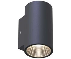Sieninis šviestuvas Llitt Erik I sieninis LED šviestuvas IP65 3000K 2W 293lm antracito spalvos