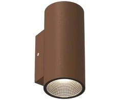 Sieninis šviestuvas Llitt Erik II sieninis LED šviestuvas IP65 3000K 6W 494lm Corten