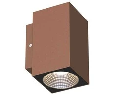 Sieninis šviestuvas Llitt Mathias I sieninis LED šviestuvas IP65 3000K 3W 290lm Corten