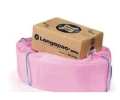 LOCAL Žarnos maišas Longopac Mini, 60 m, rožinis